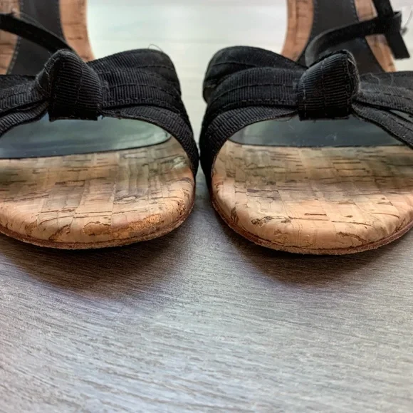 Nordstrom black wedges - Picture 2 of 7